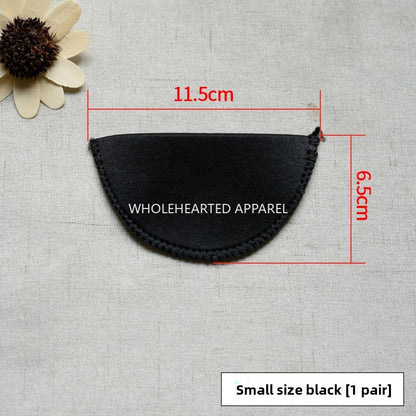 3919★ Hombrera de esponja lavable, antideformable, fina de algodón, antideslizante, para abrigos, camisas, accesorios de ropa