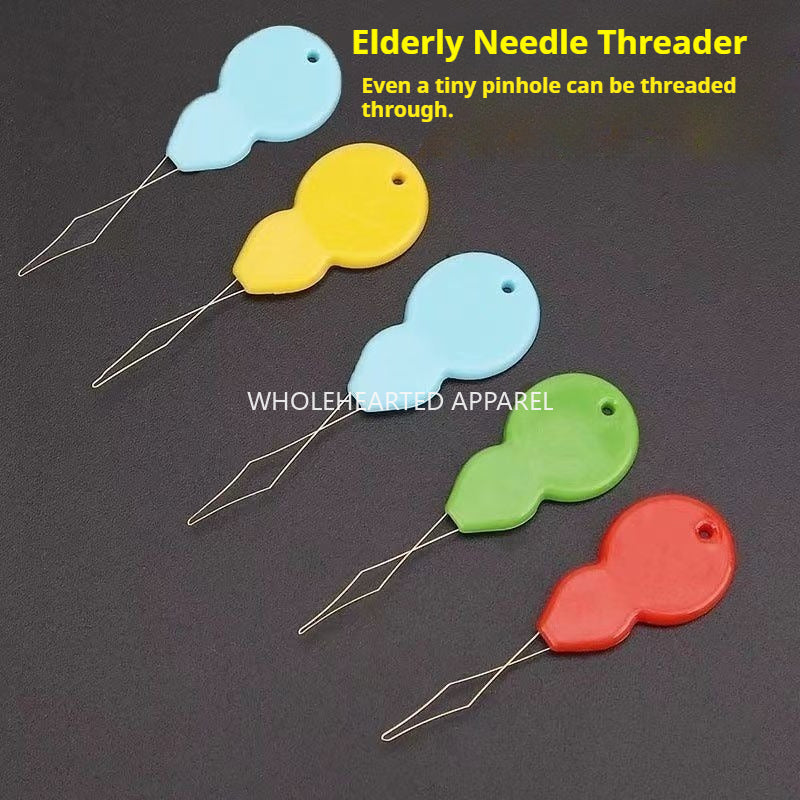 1809★ Gourd-Shaped Needle Threader Tool for Sewing Machines and Hand Sewing Needles★