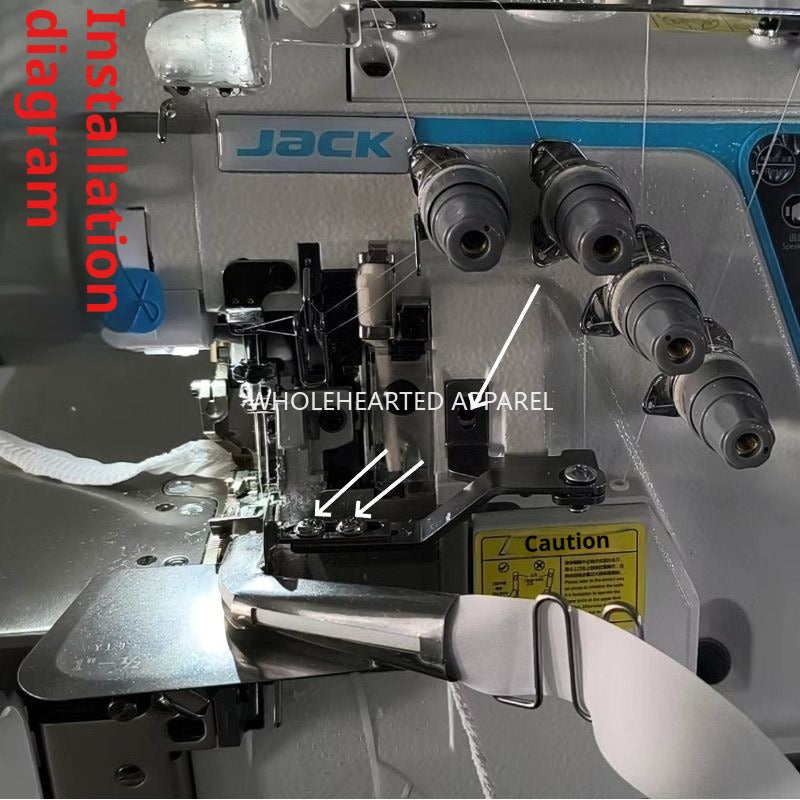 1043★ Machine de verrouillage de bord Machine de copie de bord Tube de corde 747/700/EX/798 Machine à coudre Bande de cerclage en corde de coton Tube de traction pour enroulement de bord★