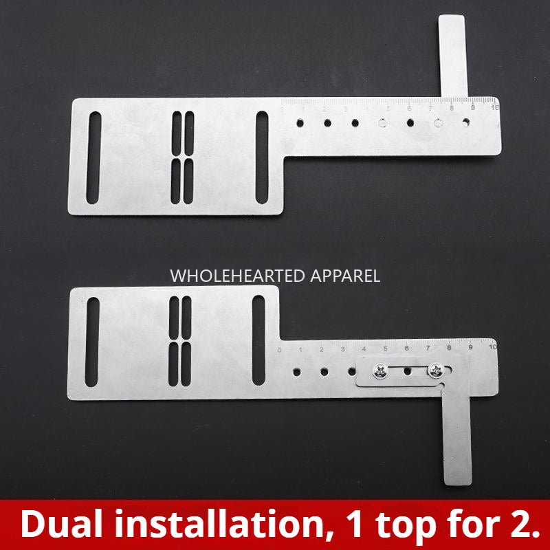 1615★  New keyhole machine button ruler adjustable auxiliary tools 1790/781 positioning ruler gauge tool sewing accessories★