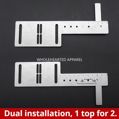 1615★  New keyhole machine button ruler adjustable auxiliary tools 1790/781 positioning ruler gauge tool sewing accessories★