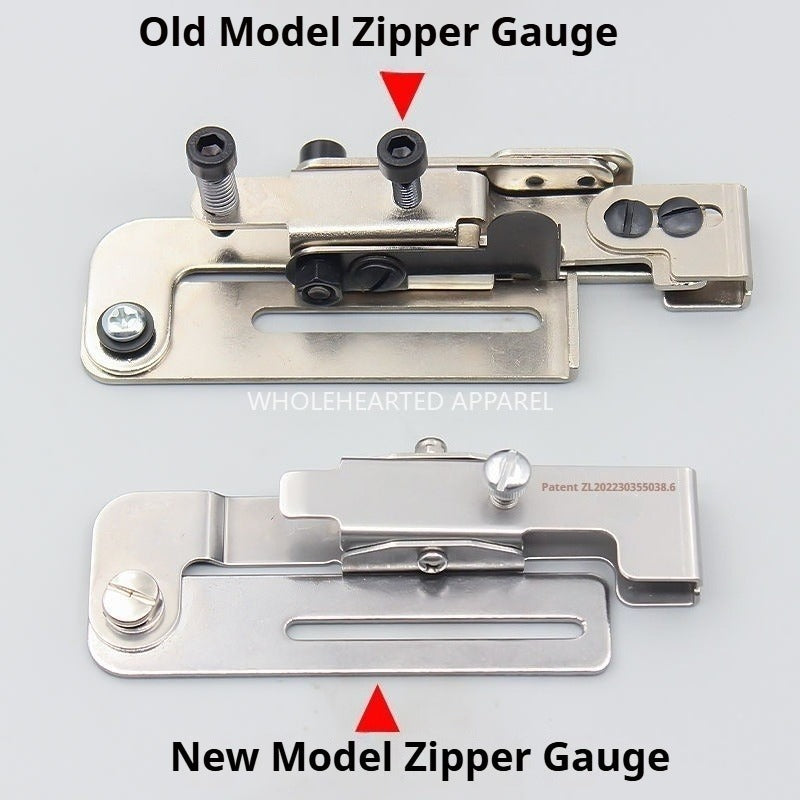 1695★  New zipper regulation, upper zipper, zipper line regulation, flat car sewing placket line clip zipper locator★
