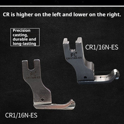 1250★  High and low presser foot for boutique compound collar line, flat car high and low presser foot, stop line presser foot CR1/16N-ES★