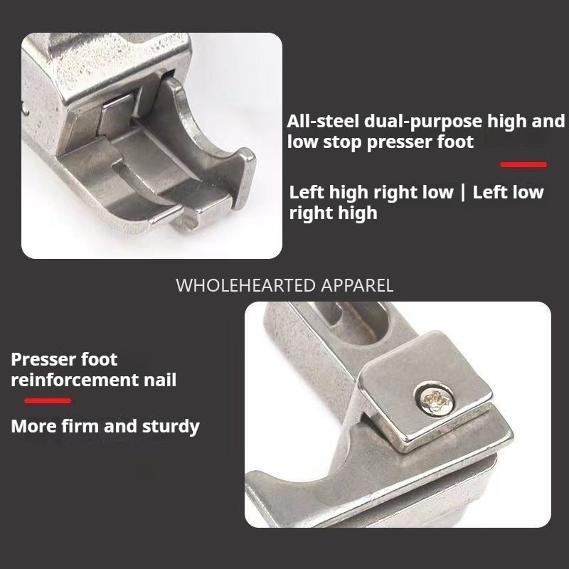 1512★  Computer flat car 211-14 211-150.6 Stop pressing line Multifunctional presser foot High and low presser foot Double tangent★