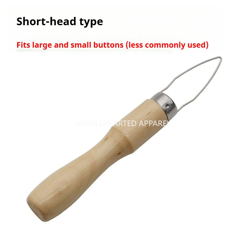 1037★  Clothing factory quick button tool, button tool, button tool, button threader DIY tool★