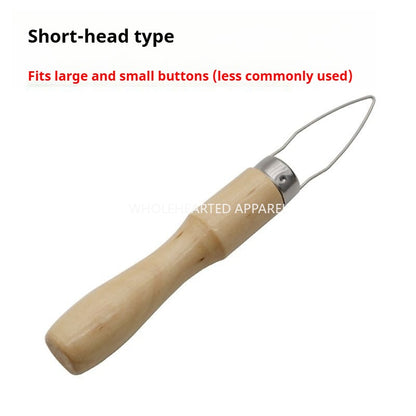 1037★  Clothing factory quick button tool, button tool, button tool, button threader DIY tool★