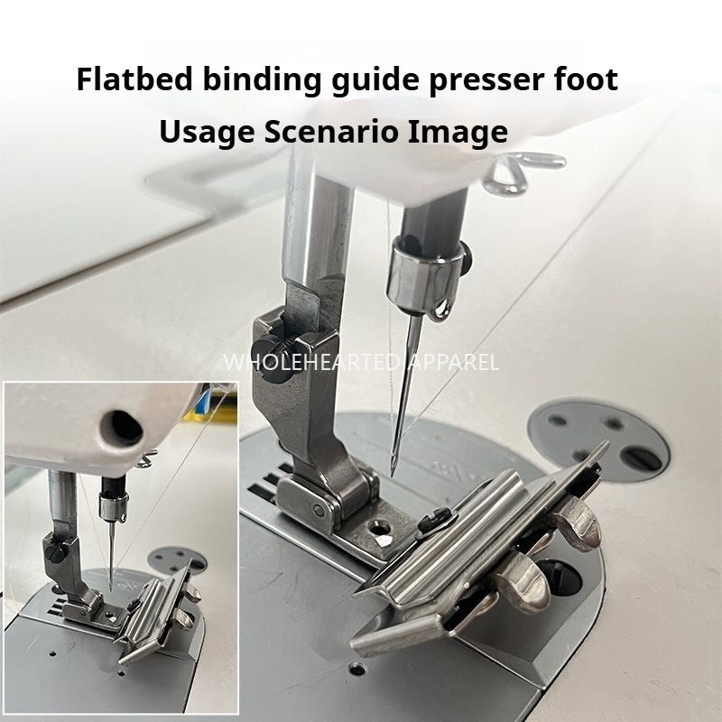 1450★ Pied de presse réglable pour machine à coudre à point noué S10A, pour ruban adhésif, sangle, collier, élastique, guide-lacets, etc.