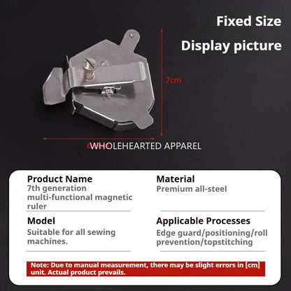 1021★ Nouvel accessoire de machine à coudre hexagonale multifonctionnelle de septième génération pour le tirage de fil de pression à nervure fixe ★