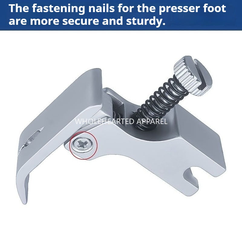 1366★  Boutique electroplating wrinkled presser foot Flat car wrinkled and reduced presser foot S955 Lace ruffle edge discounted presser foot★