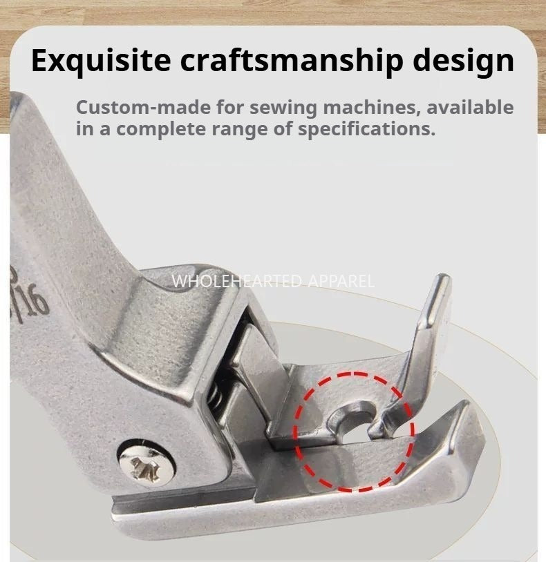1426★ boutique all-steel computer flat car hemming hemming pull tube presser foot, upper sleeve auxiliary presser foot SP-705 high and low presser foot★