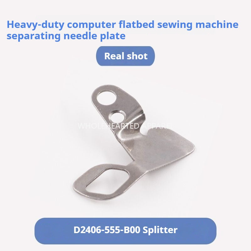 1466★  Authentic Qiangxin computer flat car wire cutting blade, movable knife 110-40052 fixed knife D2406-555-DOH parts★