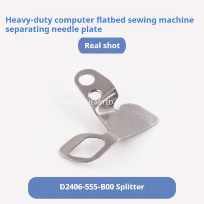 1466★  Authentic Qiangxin computer flat car wire cutting blade, movable knife 110-40052 fixed knife D2406-555-DOH parts★