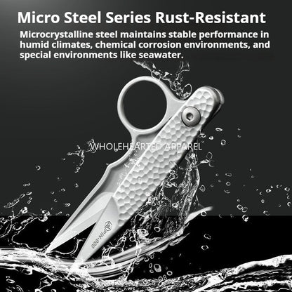 1515★ Tijeras de hilo de acero microcristalino Tijeras de hilo de acero inoxidable Tijeras pequeñas de resorte Tijeras de punto de cruz Tijeras de sastre para el hogar★