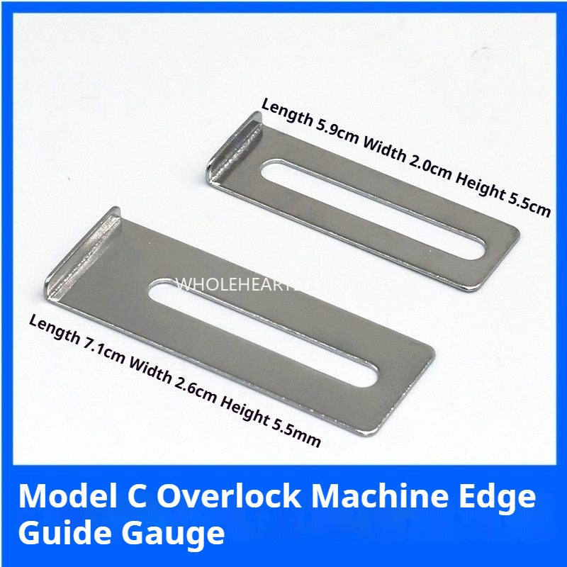 1122★ Machine à coudre interlock, accessoires polyvalents pour voitures, encolures tricotées, poignets, bords étroits, dispositif d'ourlet frisé, frisé et apprêté ★
