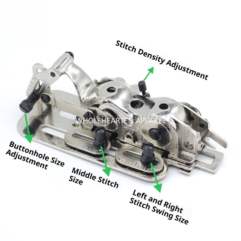 1392★  New SY-143 industrial flat car old-fashioned household pedal sewing machine keyhole device buttonhole sleeve★