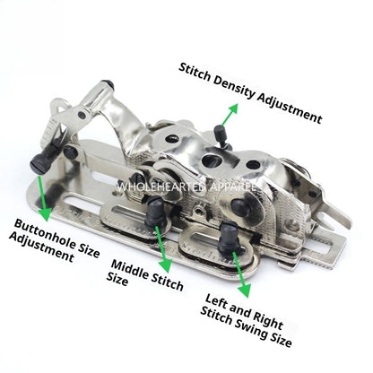 1392★  New SY-143 industrial flat car old-fashioned household pedal sewing machine keyhole device buttonhole sleeve★
