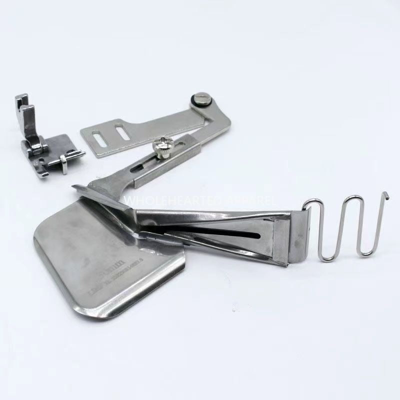 1691★  Flat car new A9 hemming device, adjustable free needle plate pulling cylinder T9 hemming presser foot★