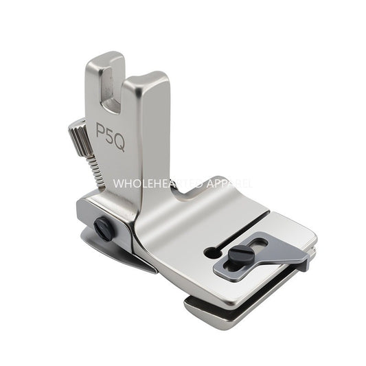 1607★  New P5Q adjustable wrinkle presser foot electroplating all-steel flat car universal wrinkle pumping wrinkle presser foot sewing accessories ★