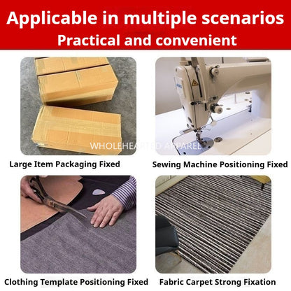 1088★  Sewing machine positioning tape, high-stick clothing template, soil brown cloth base glue, waterproof splicing single-sided carpet tape★