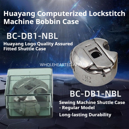 1215★ HAYA Huayang Coque de navette pour chariot plat d'ordinateur avec shrapnel, couvercle de noyau de navette, accessoires de couture pour chariot plat d'ordinateur industriel Daquan★