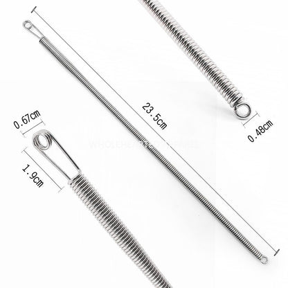 1090★  New bending rope threading tool Multifunctional spring eye piercer Clothes rubber band wearing elastic aid★