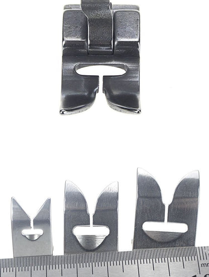 1590★ 20U prensatelas de espiga para coche, prensatelas de espiga para coche, línea abierta, 8MM5MM12MM, prensatelas de espiga para coche, prensatelas de costura tortuosa★