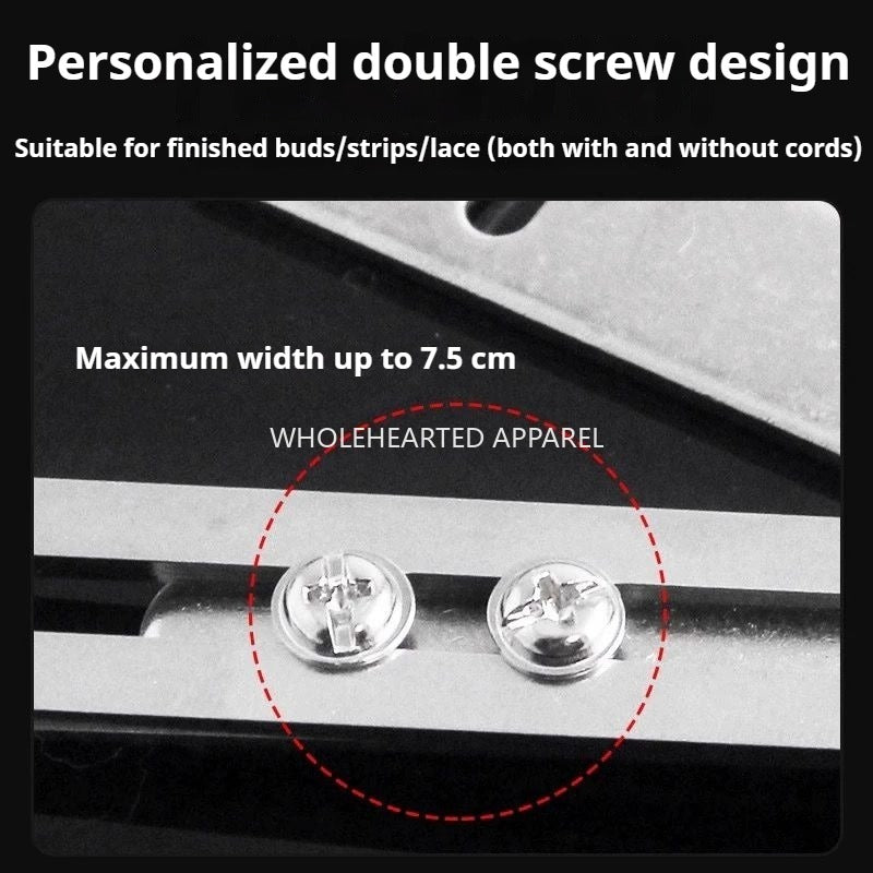 1068★  New hemp rope inlaid webbing pull tube sewing lace quilt cover quilt width adjustable multi-functional auxiliary tool★