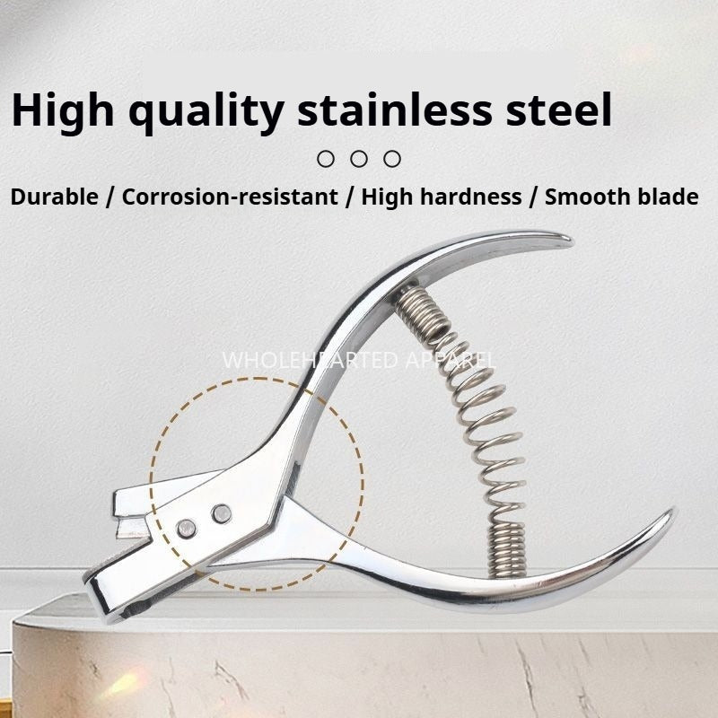 1434★ Pinces à découper, à poinçonner et à découper pour la fabrication de plaques de vêtements, pinces à encoches, pinces en U, outils de couture, pinces à poinçonner et à perforer à la main★