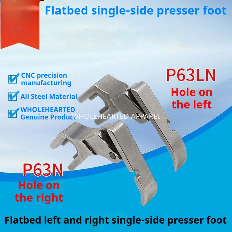 1294★  Genuine computer flat car unilateral zipper presser foot P36LN left unilateral P36N right unilateral presser foot★