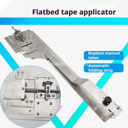 1319★  New F533 flat car pleated striper, adjustable automatic striper, wrinkle device, discount device★