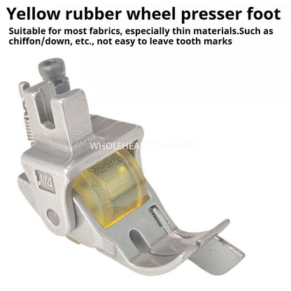 1513★  Flat car roller presser foot SP-18 presser line tangent right stop with knife roller stop edge presser foot, sewing machine accessories★