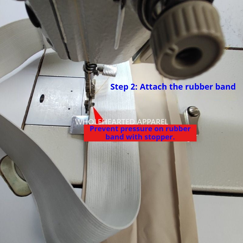1343★ Tubo de tracción con banda elástica móvil, dispositivo para dobladillo de cintura de falda de pantalón, tubo de tracción, tirón de grifo de cabeza de pantalón★