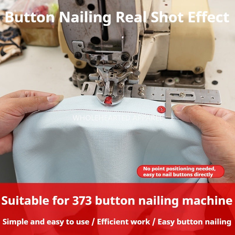 1642★ Nueva máquina de coser con hebillas de clavos 373 sin puntos, personalizada, fácil de usar, herramientas auxiliares para colocar hebillas, accesorios para máquinas de coser★