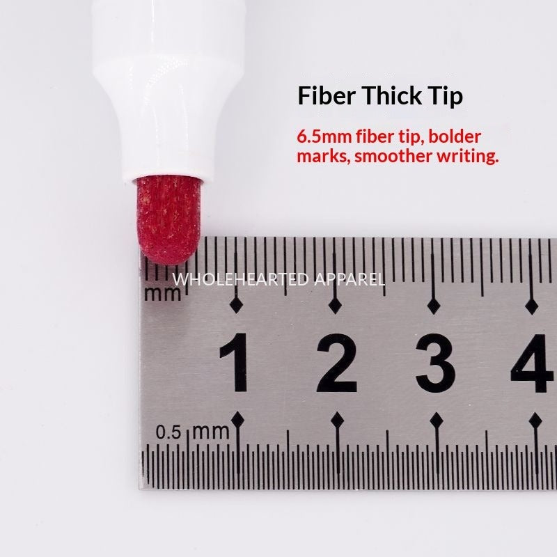 1018★ Big Mac high temperature disappearance pen extra thick clothing factory special marker pen scribing ironing pen heating automatic fading pen★