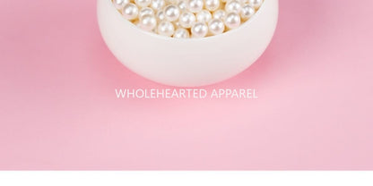 1584★  Boutique high-brightness non-porous imitation pearl mixed New Year's jewelry accessories pearl DIY material handmade beaded loose beads★