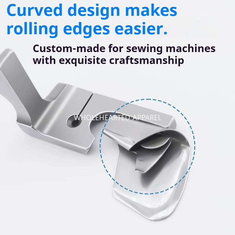 1098★  Chiffon thin material crimping presser foot F5 boutique mesh curved crimping device★