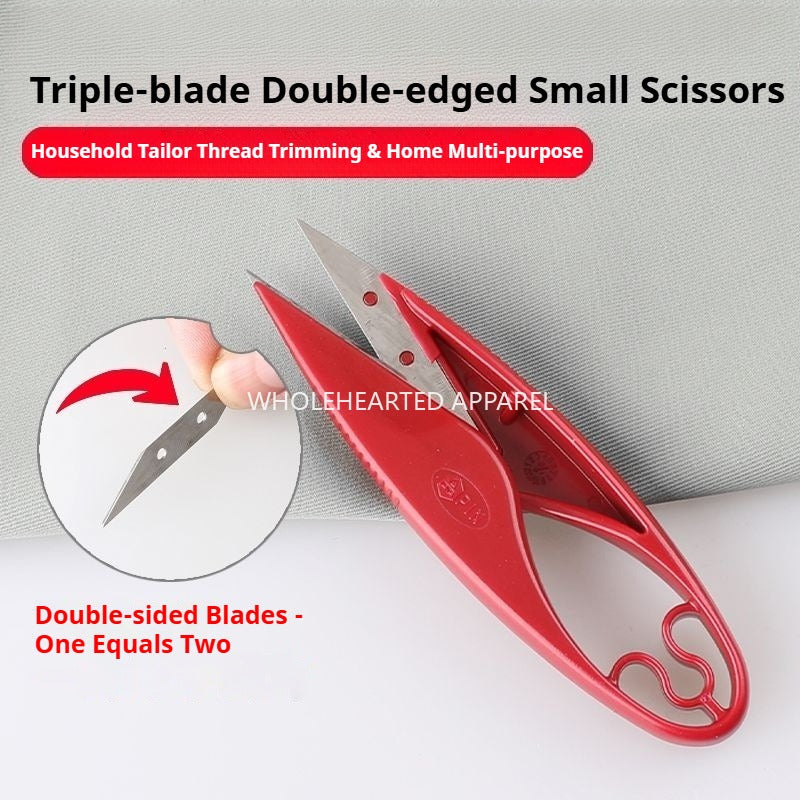 1370★  Pinzi stainless steel small scissors, sharp yarn scissors, cross stitch thread scissors, tailor's small anti-rust scissors, thread scissors★
