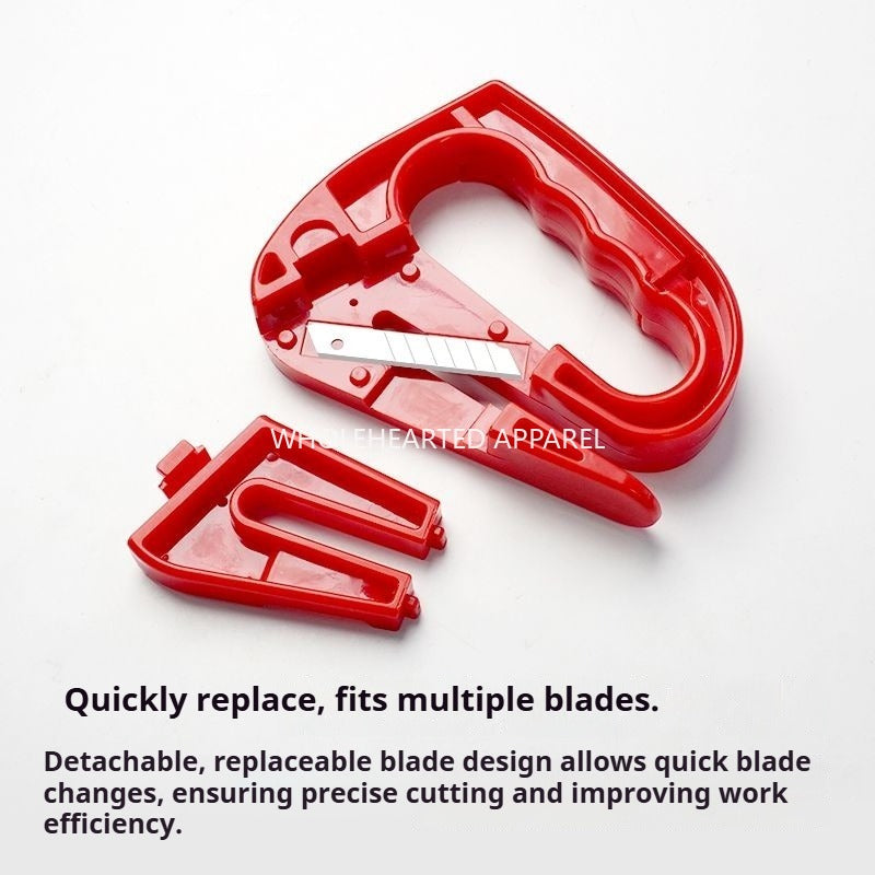 1446★  Knitting factory cutting knife Safety blade Textile lower cloth knife Cutting knife Small scissors Warp knitting flat knitting machine Large round machine accessories★
