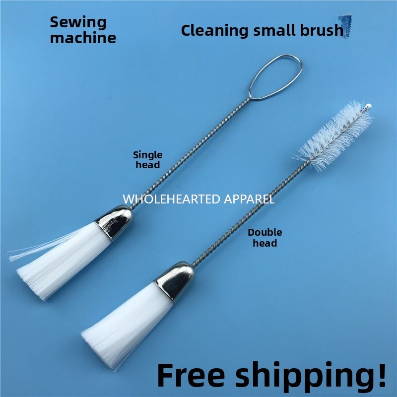 1665★  Sewing machine cleaning brush Computer keyboard Mechanical internal plush dust cleaning tool Single and double head small brush