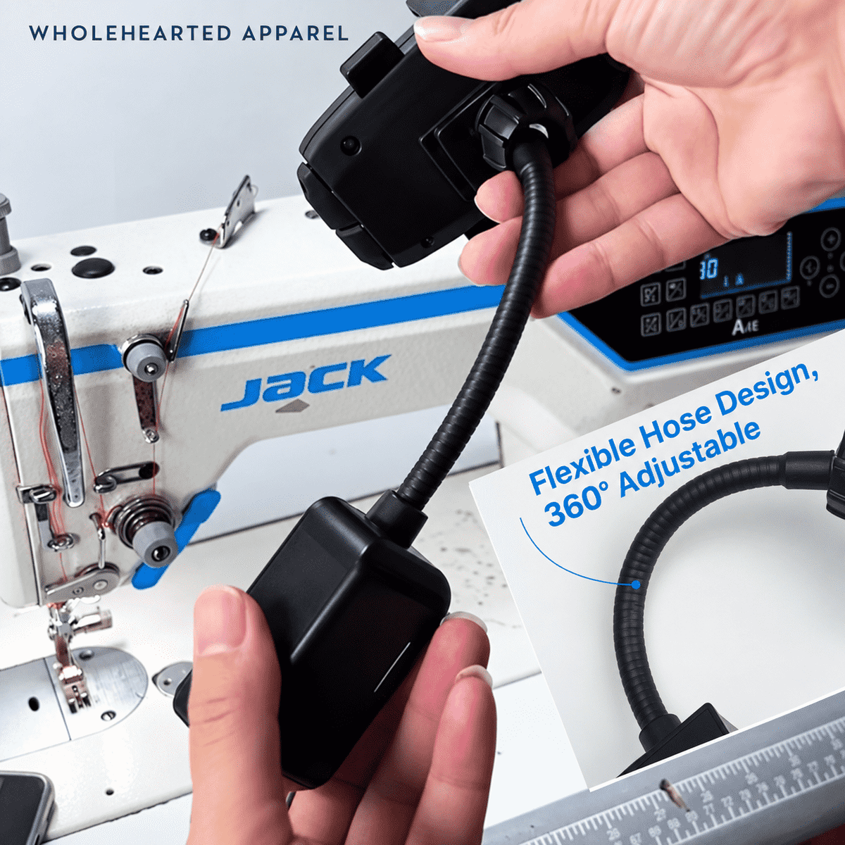 1035★ 360-degree strong magnetic mobile phone holder, multi-functional magnetic shooting live broadcast mobile phone holder, sewing machine mobile phone holder.
