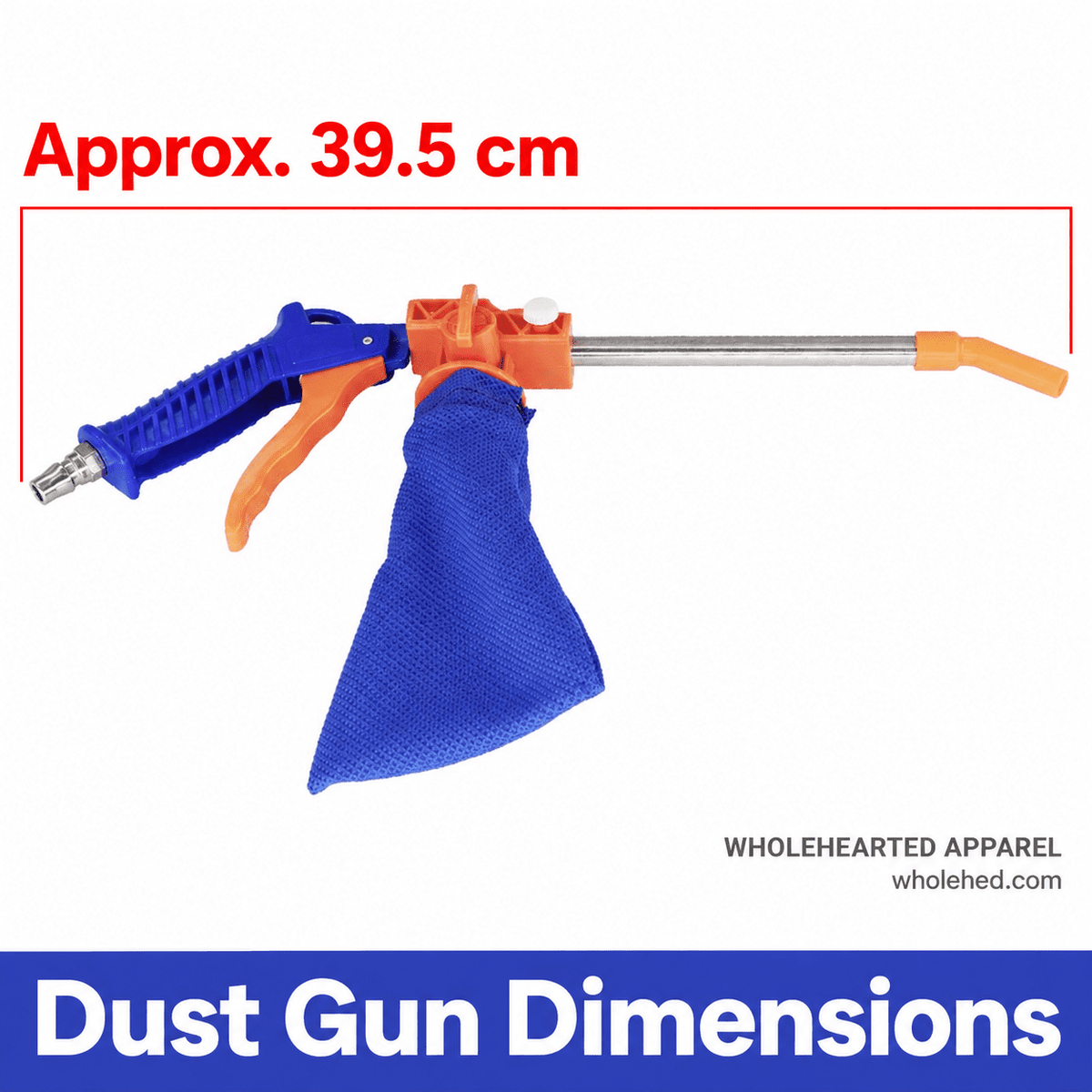 1381★ Pneumatische Staubpistole aus der Industrie mit starker Saugkraft sowie Blas- und Vakuumreinigungsfunktion für Bekleidungsfabriken.