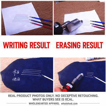 1397★ Heat-Erasable Fabric Marking Pen for Garment Sewing, Leather and Cloth.