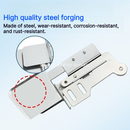 1906★ Adjustable Steel Piping Binder Attachment for Lockstitch Sewing Machines, Fold and Cord Guide★