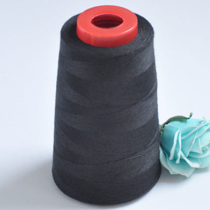 3052  Household industrial 402 high-speed fine thread sewing machine special large roll black and white color flat car sewing thread new product recommendation