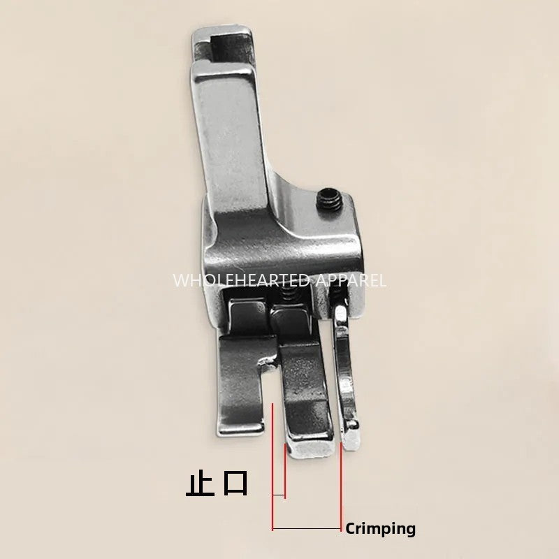 1547★  Sewing machine accessories, flat car dual-purpose high and low presser foot, double-line cutting stop press line stop open line multi-functional presser foot