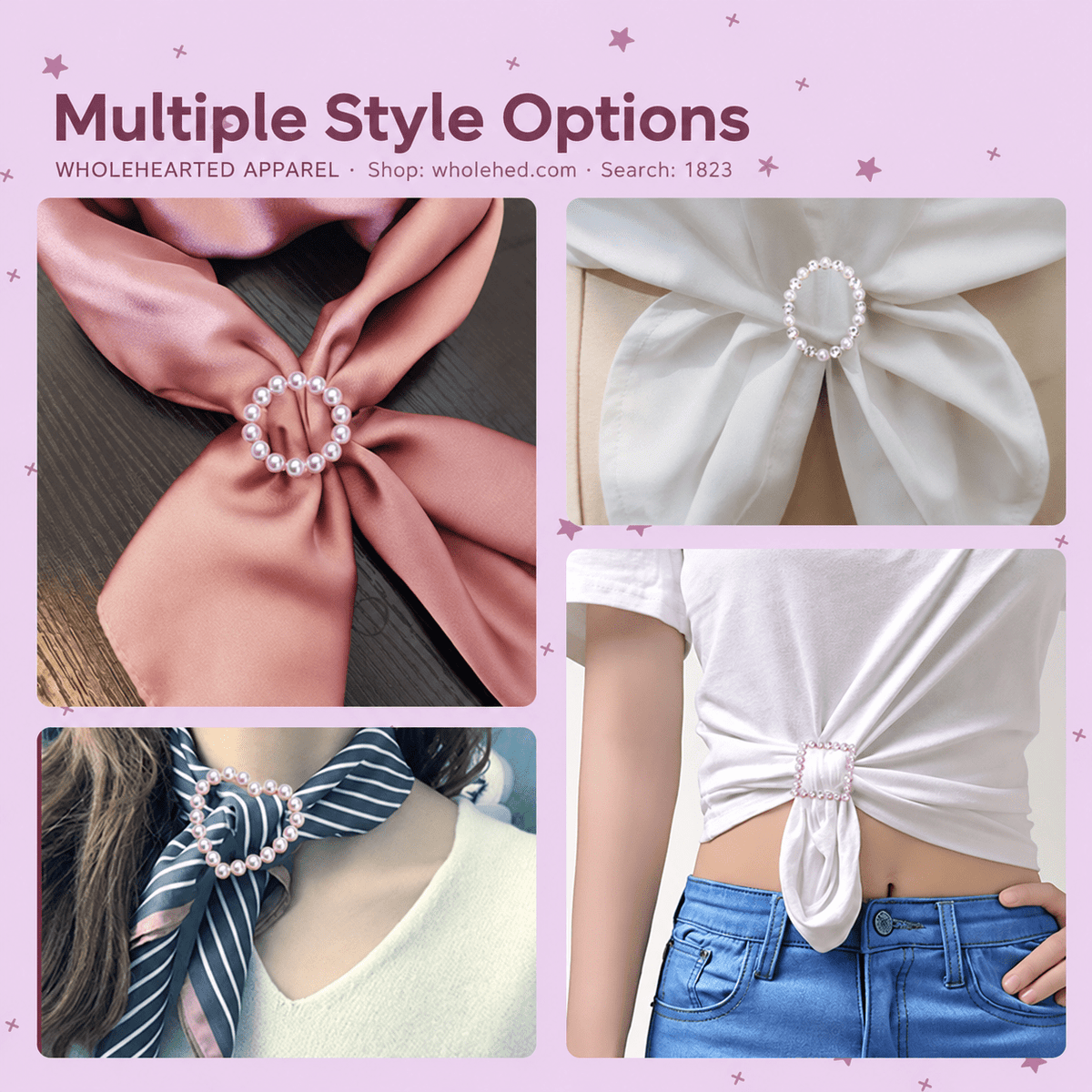 1823★ Boucle noueuse multifonctionnelle pour t-shirts et chemisiers, clip de cintrage à la taille pour styles courts