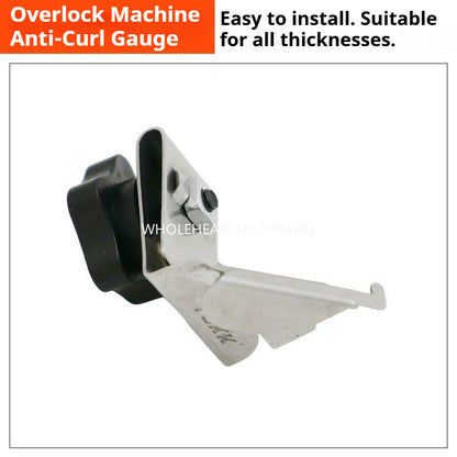 1788★ New Overlock Machine Anti-Rolling Guide, Adjustable for Different Fabric Thickness★