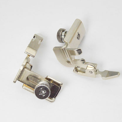 1854★ Side-to-Side Adjustable Zipper Presser Foot for Home and Vintage Treadle Sewing Machines, Suitable for Invisible Zippers