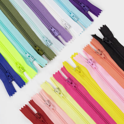 3069  Zipper No. 3 nylon core zipper pants pocket access control placket wholesale Guangdong Guangzhou delivery 18 cm 7 inches