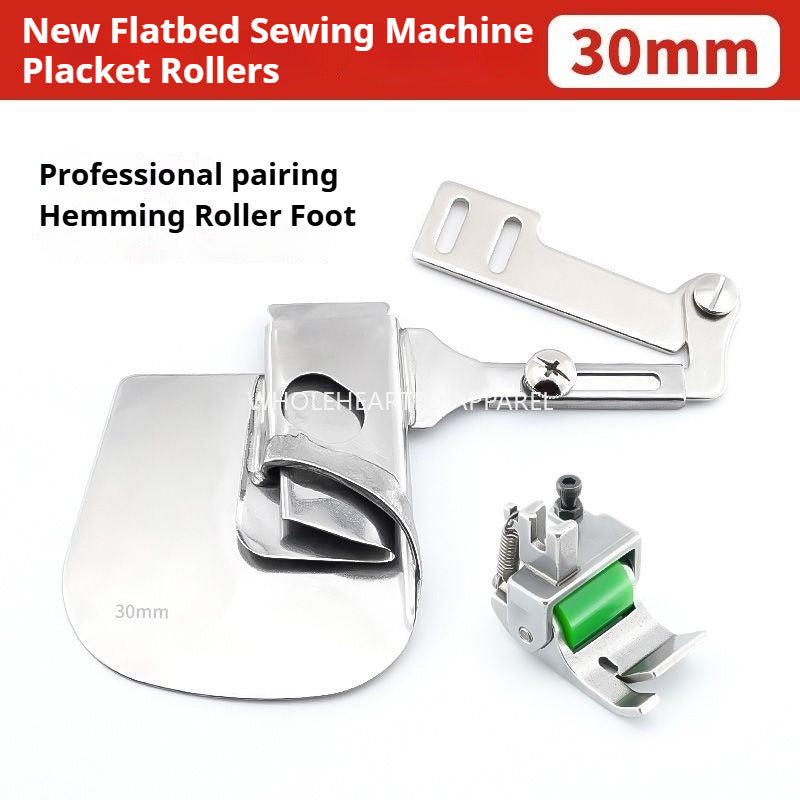 1820★ Doblador de dobladillo ajustable para máquina de coser de pespunte, apto para telas ligeras y pesadas★